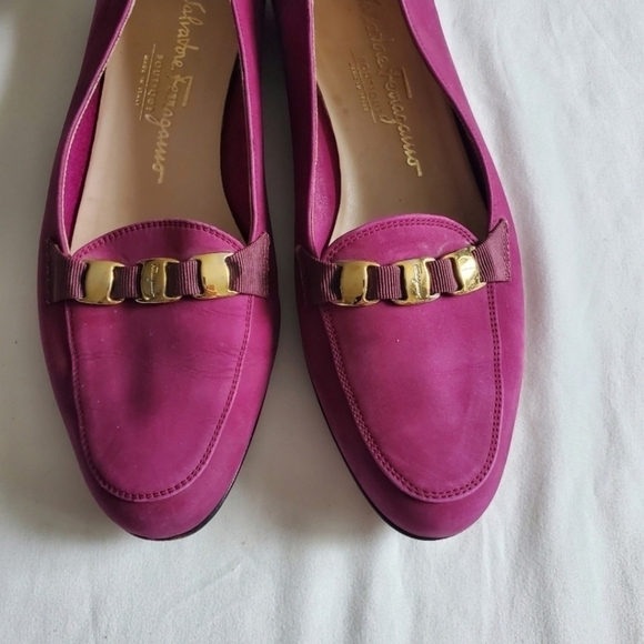 Salvatore Ferragamo Vintage Flat Loafers US 8 - Picture 2 of 9